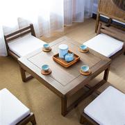 出写老榆木方桌榻榻小飘窗茶几实木矮桌子简约日式炕桌和室几桌 5