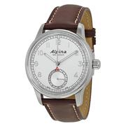 Alpina流行男式瑞士手表23休闲皮带防水石英腕表