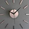 DIY静音墙贴挂钟表 时尚创意立体组合时钟自粘钟个性简约客厅壁钟