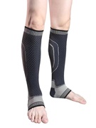 运动护踝针织加长护小腿保暖透气排汗护腿套篮球登山跑步压力护腿