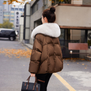 羽绒服女短款小个子2023年冬季高级感加厚面包服时尚气质外套