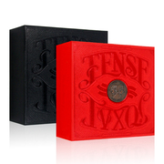 正版 东方神起2张专辑 TENSE紧张 2CD+写真歌词本+签名卡+纪念币