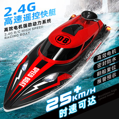 超大高速遥控船快艇轮船模型飞艇超大号儿童男孩电动防水上玩