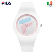 品牌特卖FILA斐乐手表男女士情侣款学生时尚运动硅胶果冻腕表