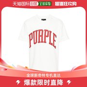 香港直邮purplebrand男士，brandpreandpolos紫色t恤白色t恤