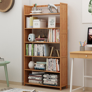 简易书架落地置物架儿童学生多层桌上组合收纳书柜非实木卧室储物