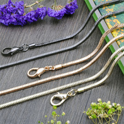 3毫米宽 全铜方形金属包链金属包带 女包链条包链子小包包链配件