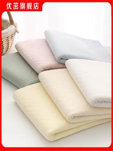 宝宝纯棉加厚针织夹棉布料保暖睡衣新生儿婴儿包被床单服装面料