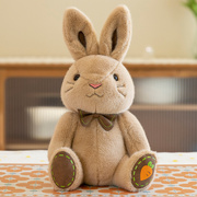 真小白兔公仔毛绒玩具可爱兔年吉祥物玩偶儿童节男女孩生日礼物