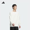 休闲宽松纯棉圆领卫衣套头衫男女adidas阿迪达斯轻运动JI6641