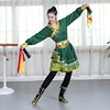 艺考蒙古筷子舞蹈服女连衣裙，练功服装考级蒙古舞台演出民族服