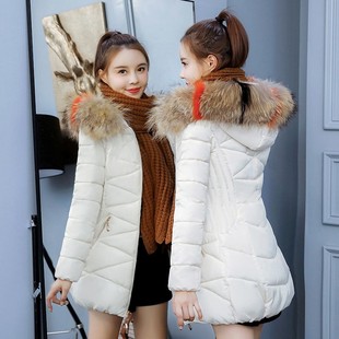 2023棉袄女羽绒棉服中长款大毛领，棉衣女韩版冬季厚外套潮