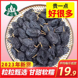 蜜之番新疆特产黑加仑葡萄干，特级超大500g免洗即食，提子干黑萄葡干