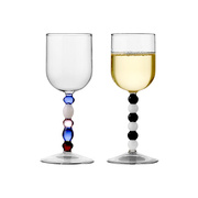 网红高颜值葡萄酒高脚杯红酒杯套装家用创意高级感气泡酒香槟杯子