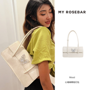 My Rosebar原创设计Mood时尚百搭简约心绪蝴蝶锆石包包女包手提包