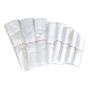 白色透明袋加厚食品，方便袋商用一次性，打包大号塑料背心袋马甲胶袋