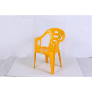 户外塑料椅子靠背可叠放扶手椅加厚凳子家用休闲大排档餐椅夜宵椅