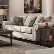 现代美式沙发棉麻轻奢法式高端级，组合客厅整装复古小沙发套装公寓