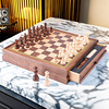 国际象棋实木磁性大号高档西洋棋，成人比赛专用高档棋盒送礼chess