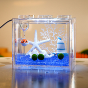 幸福海藻球marimo创意礼物，微景观桌面usb，白光灯治愈系网红小植物