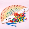 Ceen71 wooden puzzle rainbow beads xiaoxiaole children&#