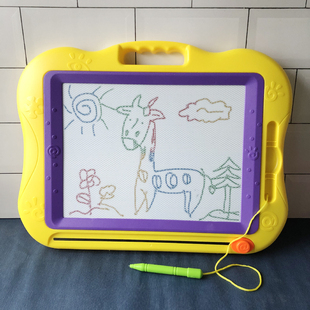 宝宝画画板大号磁性写字板手写学习涂鸦绘画益智幼儿童家用3礼物