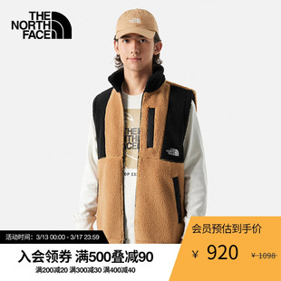 TheNorthFace北面抓绒上衣马夹情侣款户外舒适保暖秋81SD