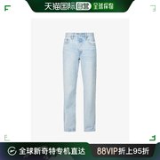 香港直邮潮奢levi's李维斯(李维斯)女士，501'90s直筒中腰牛仔裤
