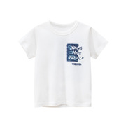 ZARA品牌折扣店撤柜童装夏季儿童T恤男童休闲短袖打底衫