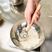 手持木柄丹麦面团鸡蛋液搅拌棒棍烘焙和面工具搅粉器打蛋器