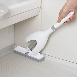 日本迷你小拖把海绵吸水卫生间专用浴室便携手持免手洗胶棉对折式