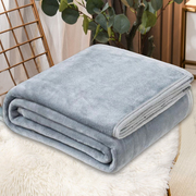 珊瑚绒毯床单人毛毯子(毛，毯子)毛巾被盖毯垫法兰绒，小被子午休办公室宿舍