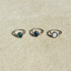 青岛工厂出口外贸饰品精致时尚复古宝石戒指女小众设计高级食指环