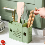 家用免打孔筷子篓筷子筒厨房塑料创意沥水餐具收纳盒筷子盒筷子笼