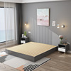 简约现代板式床双人床1.8米榻榻米床1.2m单人床实木床落地床床架