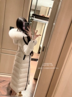 poetwong超重磅!仙女羽绒服双版本90白鸭绒(白鸭绒，)+超大真毛领外套