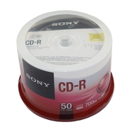 索尼 SONY 4.7G 空白CD-R光盘 刻录光盘 DVDR碟片50片装