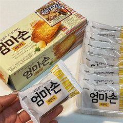 韩国进口零食乐天lotte奶香酥饼干