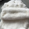大尺寸兔皮毛整张皮草原料护膝护腰保暖垫内胆DIY手拿包手套饰品