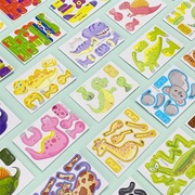 手工儿童益智玩具diy拼装3d立体拼图动物昆虫幼儿园小学生小奖品
