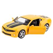 1 36雪佛兰科迈罗合金汽车模型仿真小汽车开门迷你儿童玩具车套装