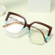 英国CoopKoop时尚眼镜框方形防蓝光欧美女大方框平光镜潮流眼