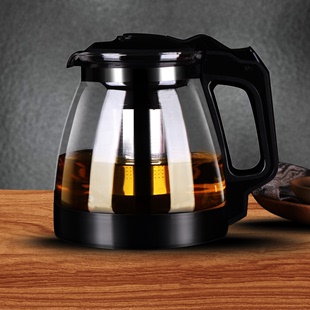 玻璃茶壶耐高温水壶家用花茶壶大容量，泡茶壶带过滤冲茶器茶具套装