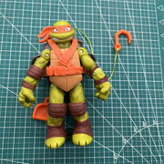 正版散货 彩星忍者神龟可动人偶动漫公仔手办模型摆件儿童玩具