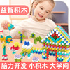 儿童积木塑料玩具3-6周岁益智女男孩子4-5岁宝宝拼装拼插方块积木