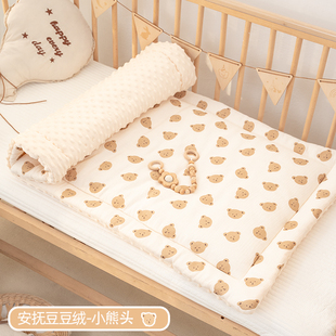 婴儿床垫褥子宝宝小被褥秋冬儿童幼儿园专用床垫拼接床铺被可水洗