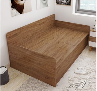 小户型榻榻米床箱储物床书房卧室，组合床沙发，床1.2m米单人床地台床