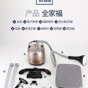 韩国现代家用挂烫机双杆手持蒸汽b熨烫机，平烫挂烫一体机熨斗服装
