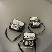 简约个性小相机airpods3耳机壳适用苹果无线蓝牙pro保护套1/2代