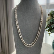 《幻乐》2023年天然淡水珍珠，项链毛衣链长款多层160cm高级感